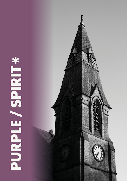 Cover of the purple zine